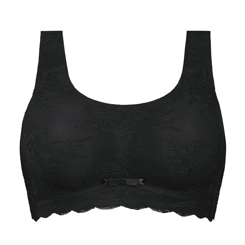 Sutiã bralette com bojo de Renda Essential