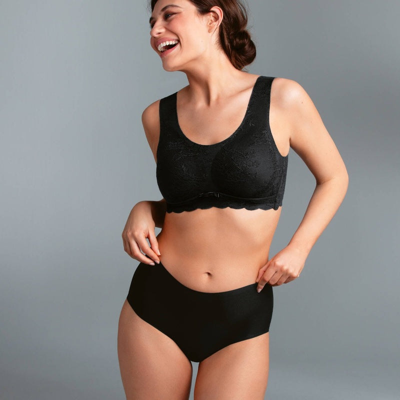 Sutiã bralette com bojo de Renda Essential