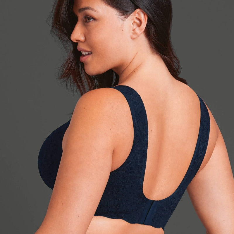 Sutiã bralette com bojo de Renda Essential Maritim