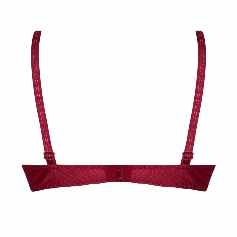 Sutiã sem fio Ballerine Des Ondes Or Cerise