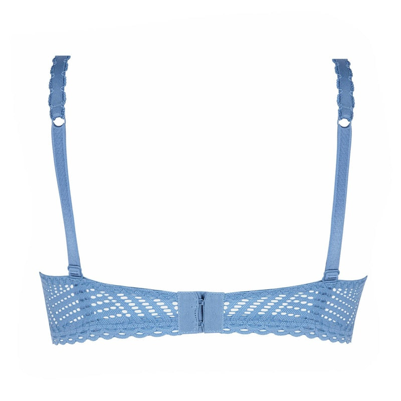 Sutiã de Renda sem fio Tressage Graphic Tressage Denim