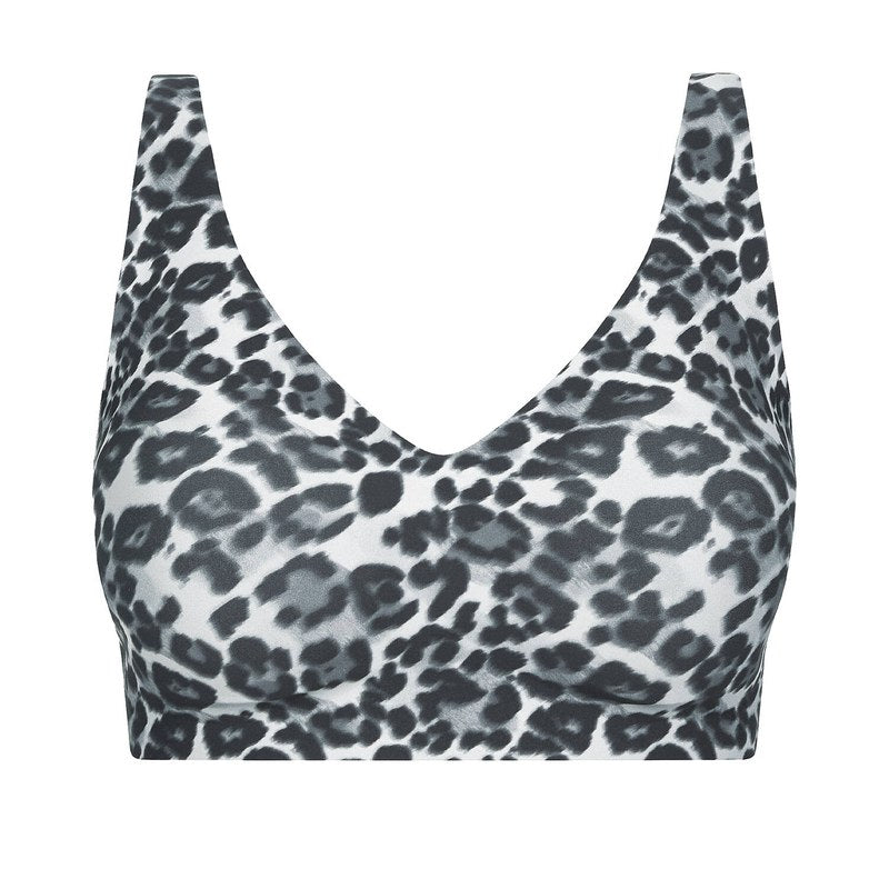 Sutiã Soft Stretch Power Gris Léopard