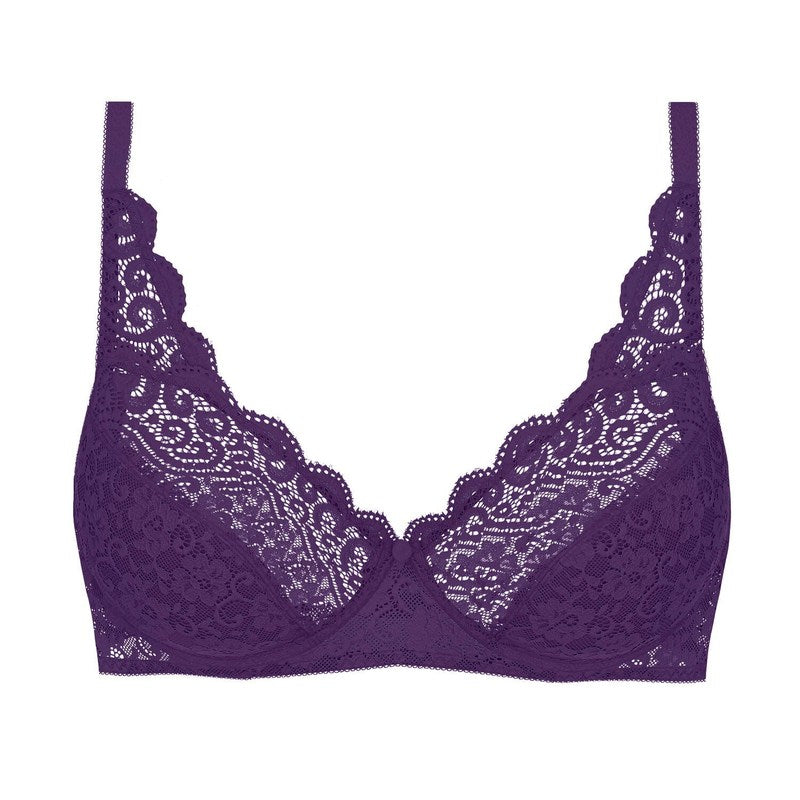 Sutiã de Renda sem fio Amourette Royal Purple