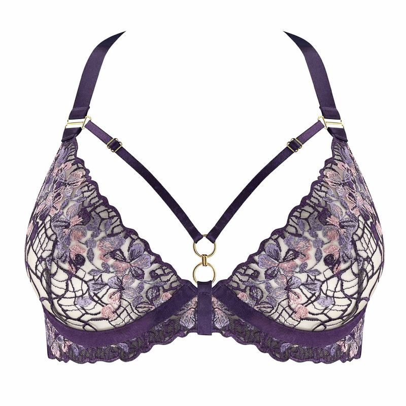 Sutiã Triangular com aro Améla Deep Purple