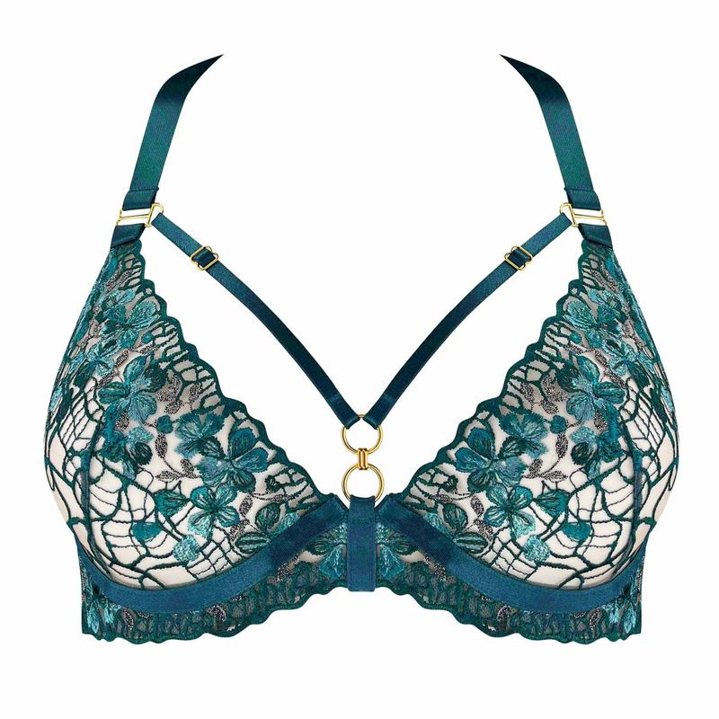 Sutiã Triangular com aro Améla Teal
