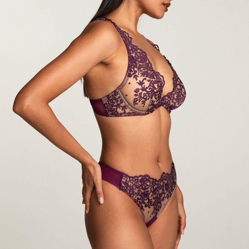 Sutiã Triângulo Royal Jewel Violeta Escuro