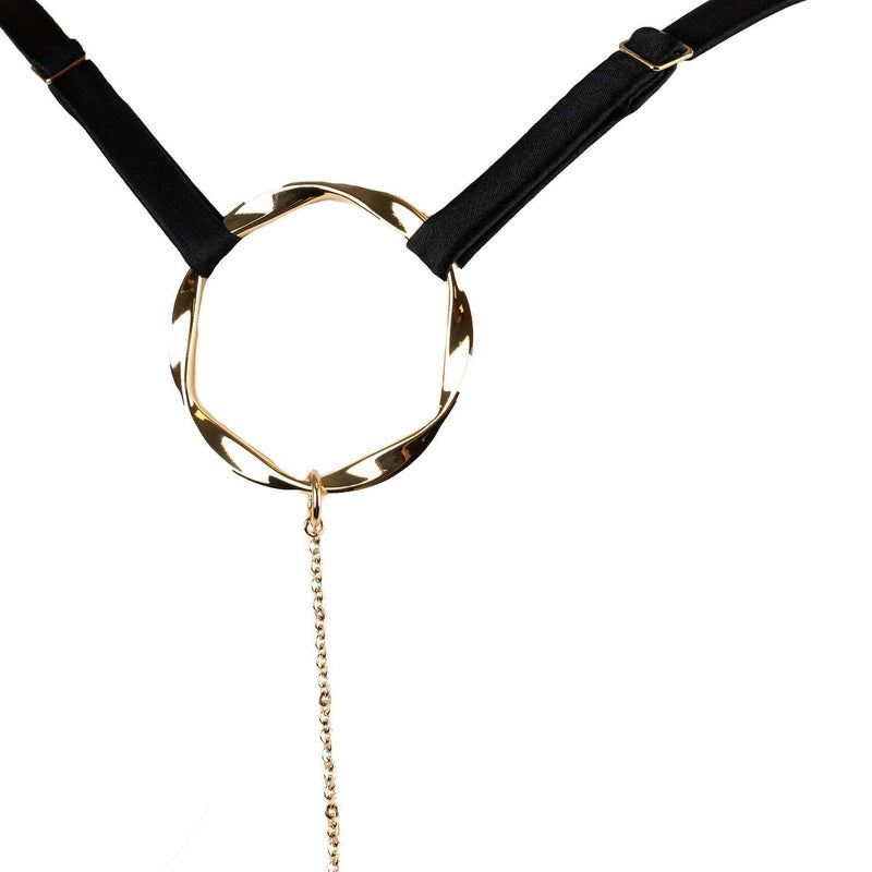 Sutiã Triangular de Seda e Renda com abertura frontal Dahlia Street