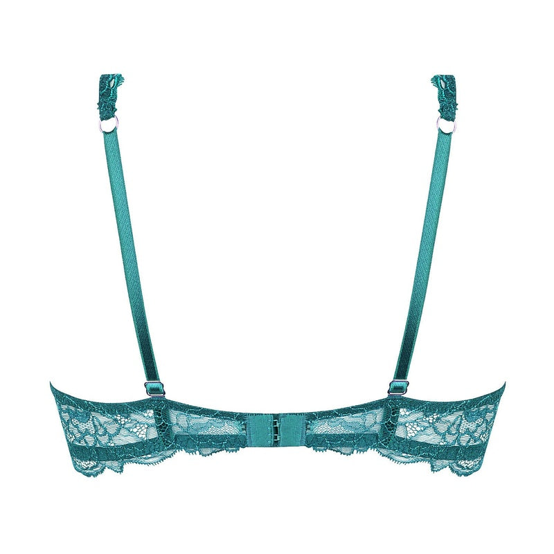Sutiã Triangular acolchoado Sublime en Dentelle Vert Princesse