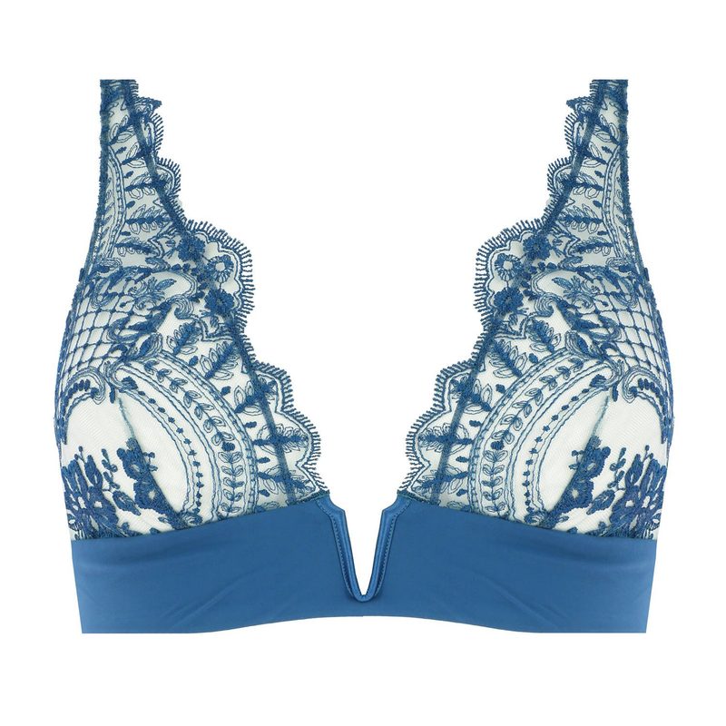 Sutiã Triângulo Love em Portofino Endless Blue