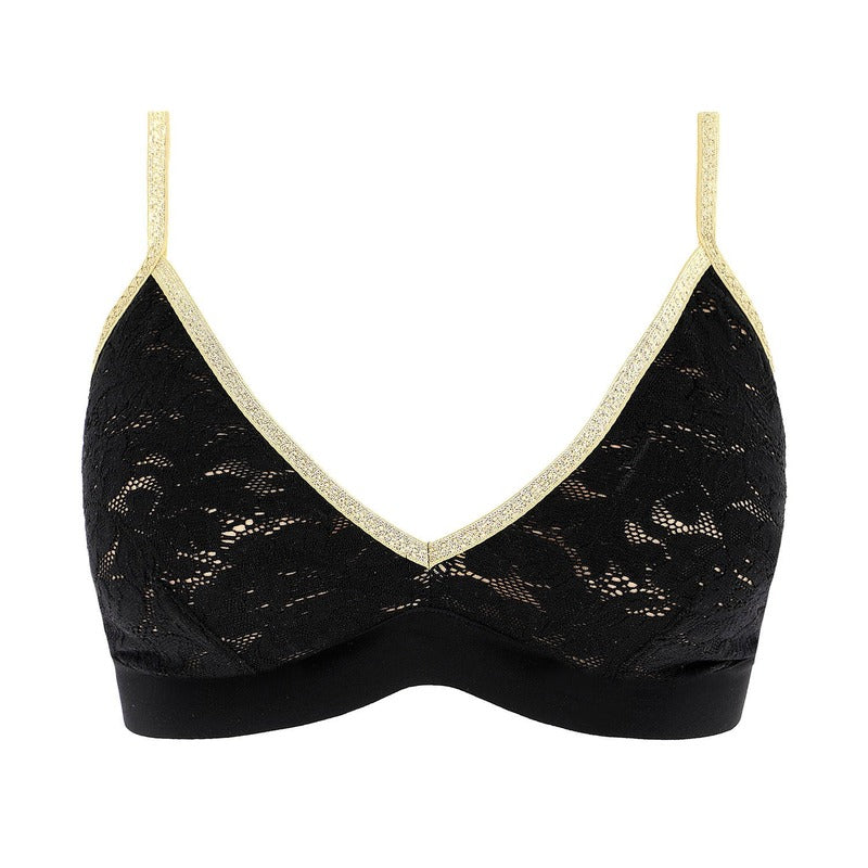 Sutiã Triangular em Renda Swann Dentelle