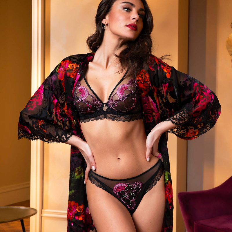 Sutiã Triangular Floraison Passion Safran Rose