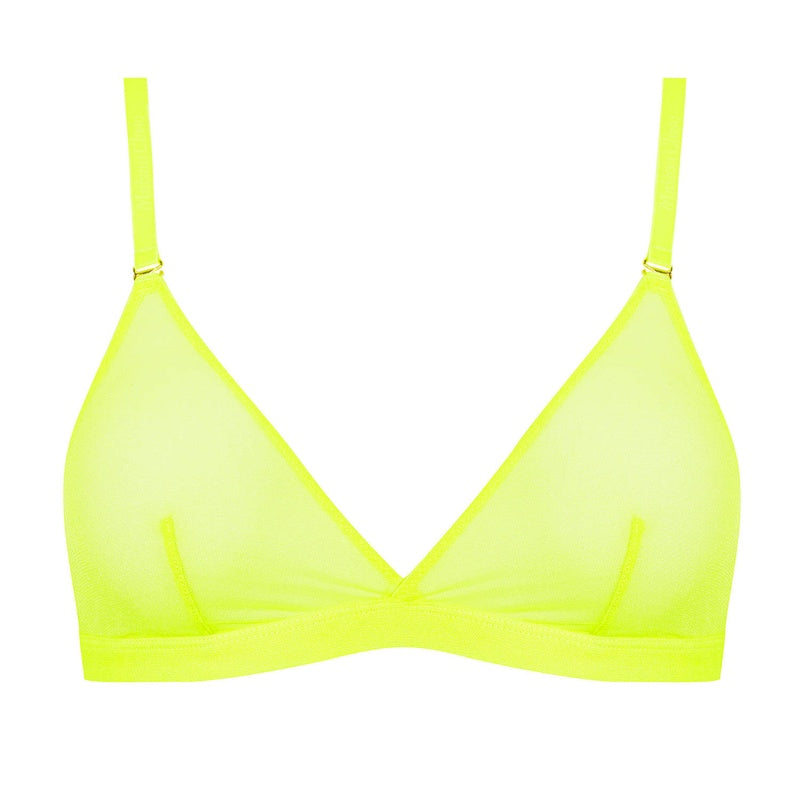 Sutiã Triangular com alças removíveis Corps à Corps Néon Jaune Fluo