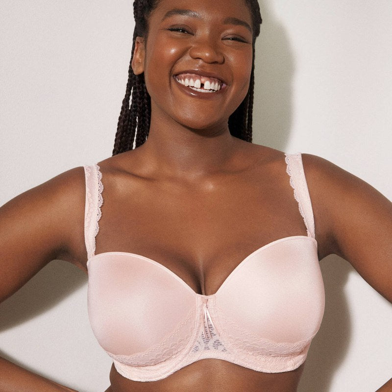 Sutiã bandeau I Do Silky Tan