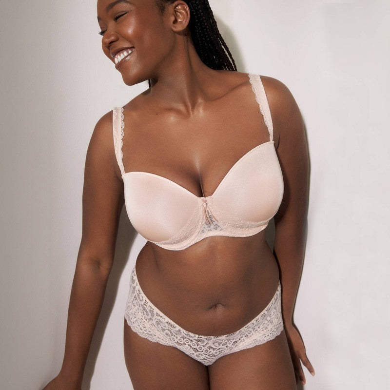 Sutiã bandeau I Do Silky Tan