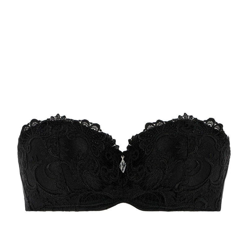 Sutiã bandeau com bojo Dressing Floral