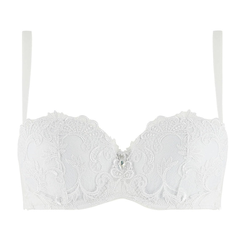 Sutiã bandeau com bojo Dressing Floral