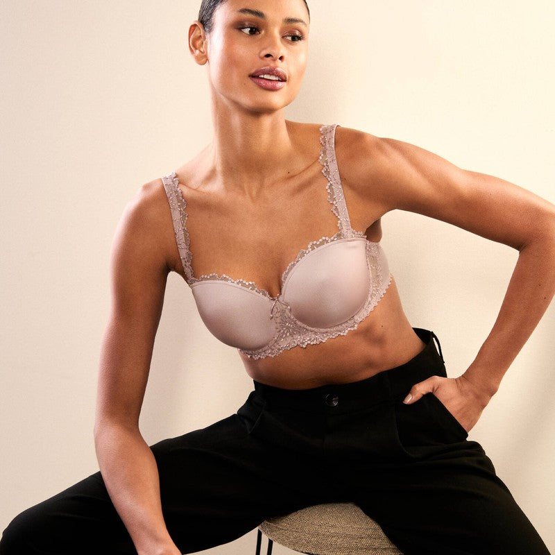 Sutiã bandeau Jane Bois de Rose