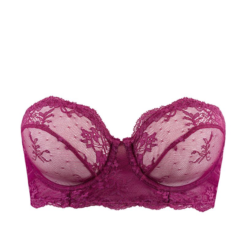 Sutiã Bandeau de Renda Odette