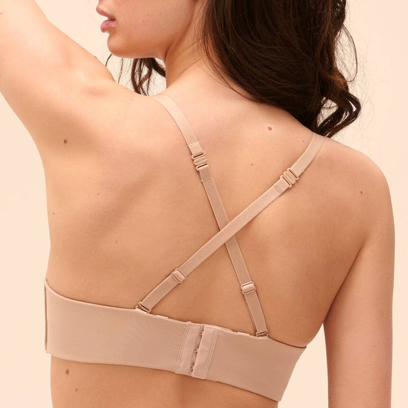Sutiã bandeau Essentiel Peau Rosée