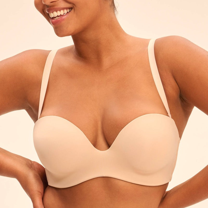Sutiã bandeau Essentiel Peau Rosée
