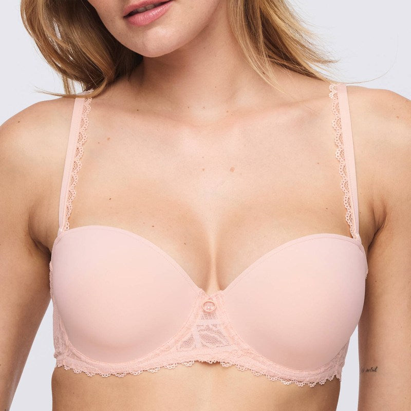 Sutiã bandeau com bojo Jadei Brilhante