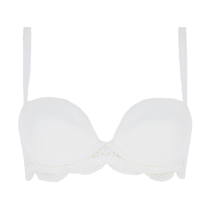 Sutiã bandeau com bojo Karma Nude