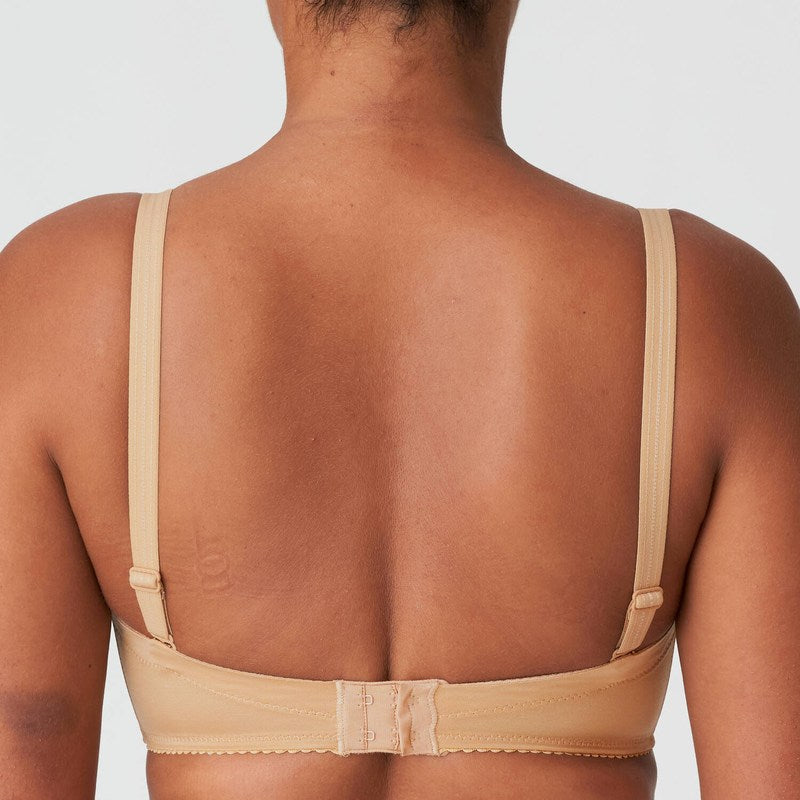 Sutiã Bandeau Invisível Cetim Cognac