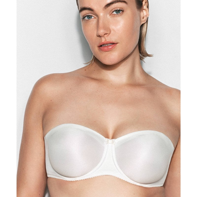 Sutiã Bandeau Invisível Cetim Nude