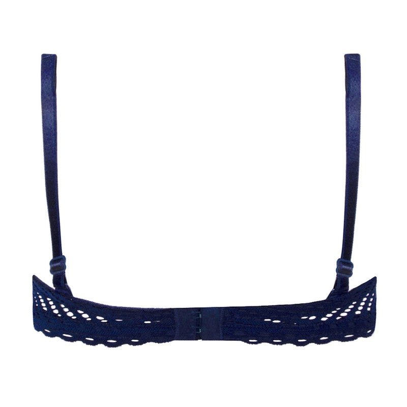 Sutiã cai-cai acolchoado Tressage Graphic Tressage Marine