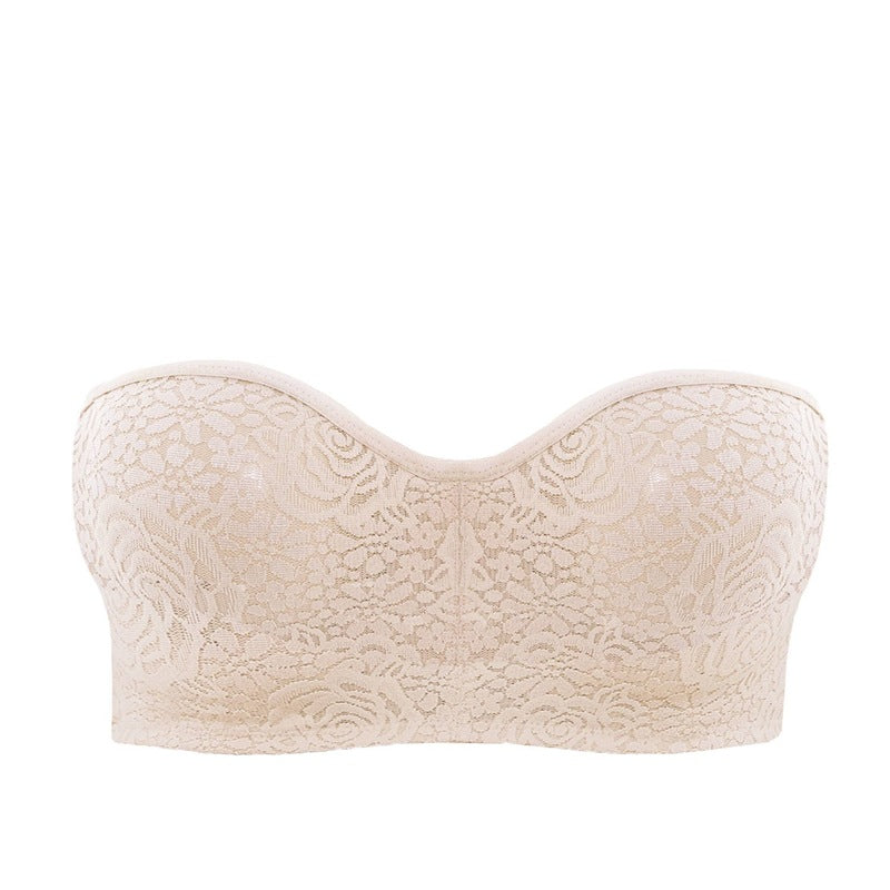 Sutiã Bandeau de Renda Halo Lace Naturalmente Nude