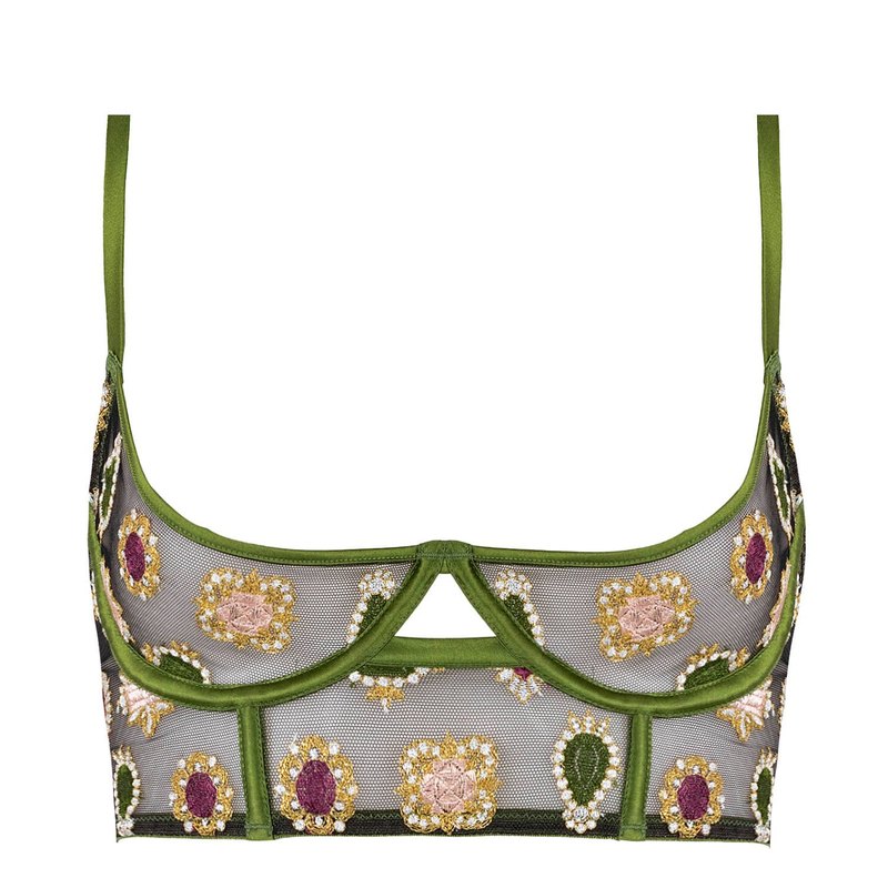 Sutiã Bustier aberto Sofia Jungle