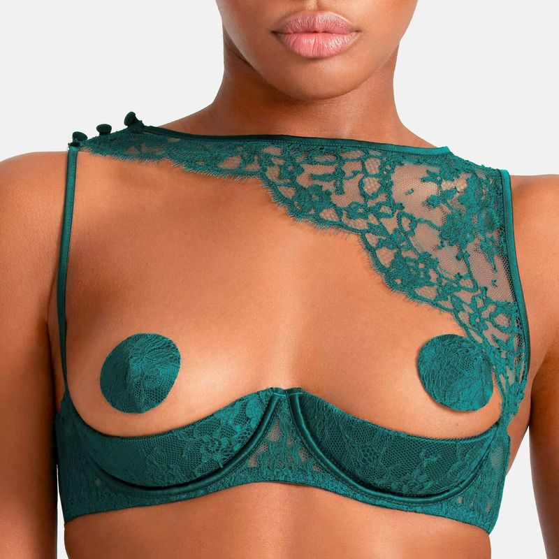 Sutiã de Renda ouvert Nilima Teal