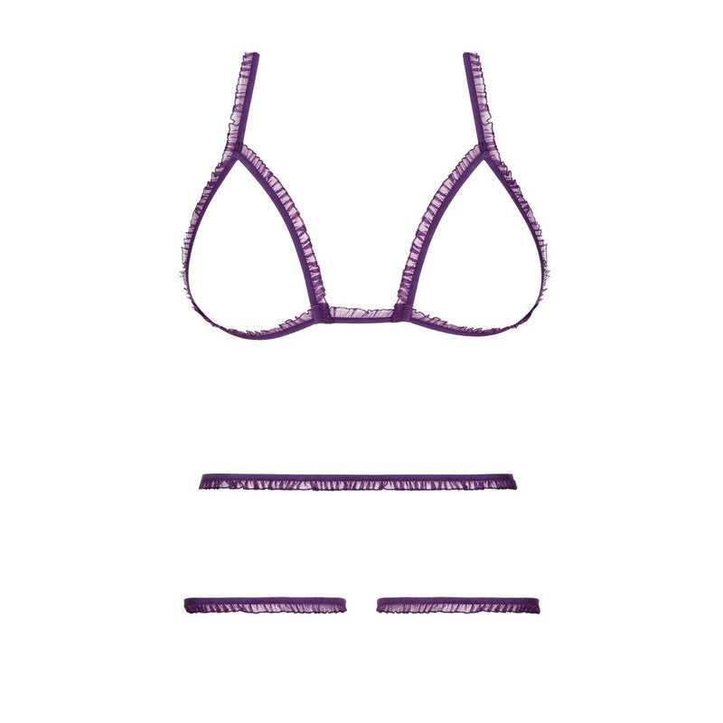 Conjunto de lingerie aberto Le Petit Secret Dentelle