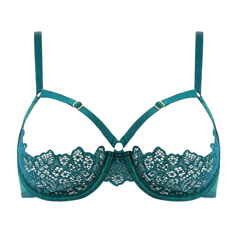 Sutiã de Renda Ouvert Von Follies Madame x Shady Spruce