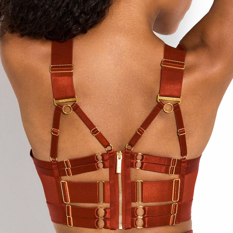 Sutiã Bustier New Signature Queimado