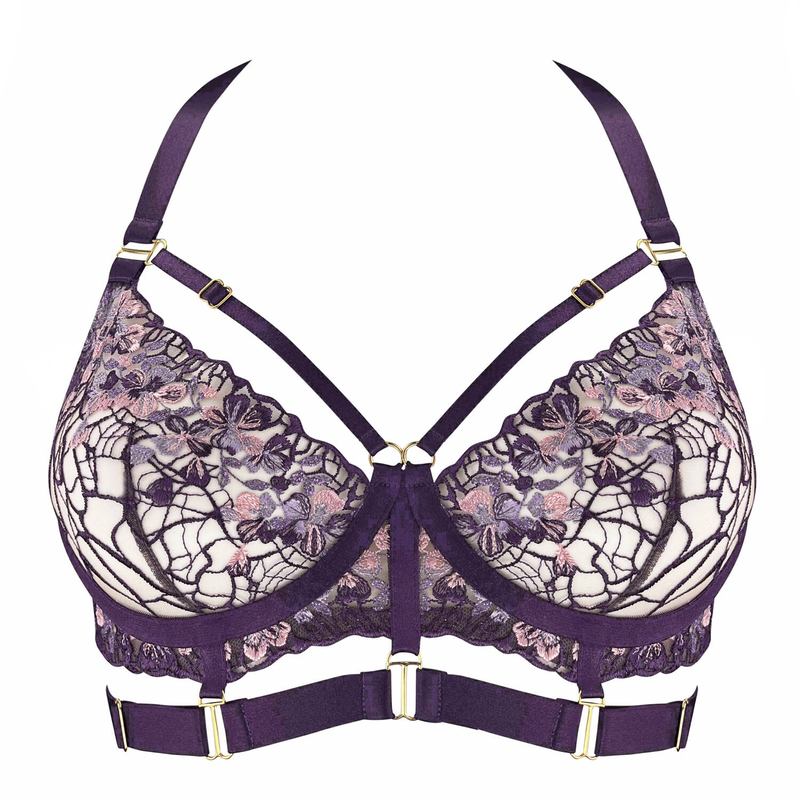 Sutiã Bustiê arnês Améla Deep Purple