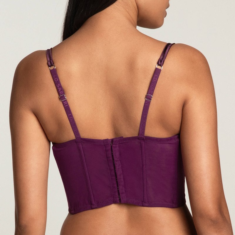 Sutiã Bustier Royal Jewel Violeta Escuro