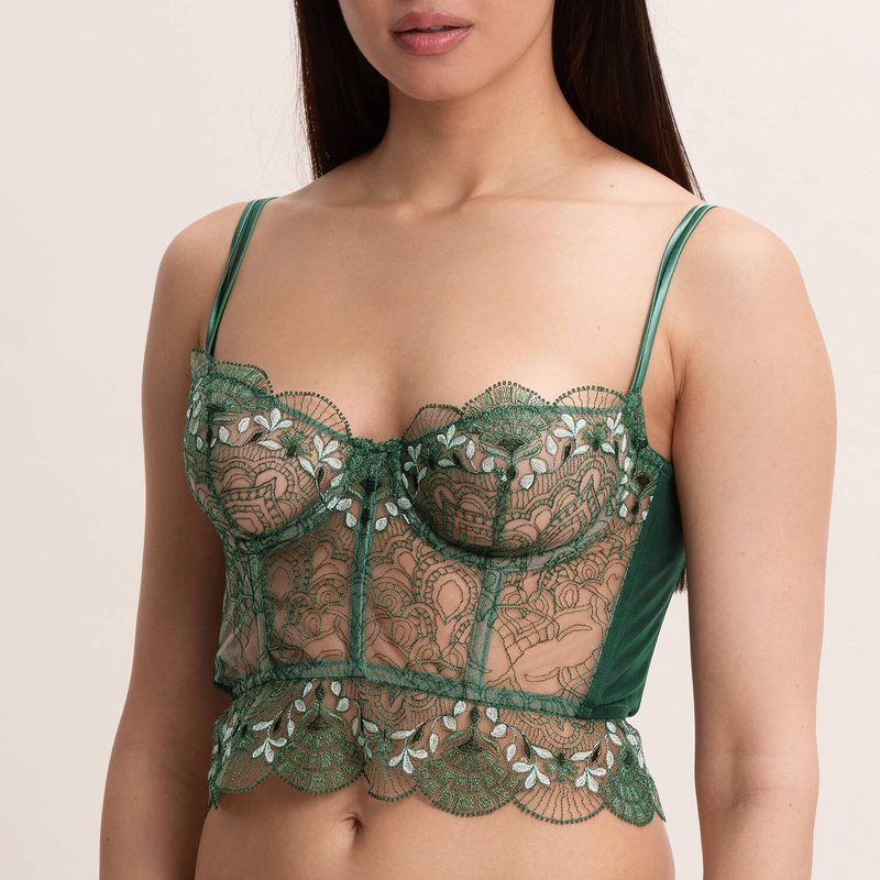 Sutiã Bustier Vidro Veneziano
