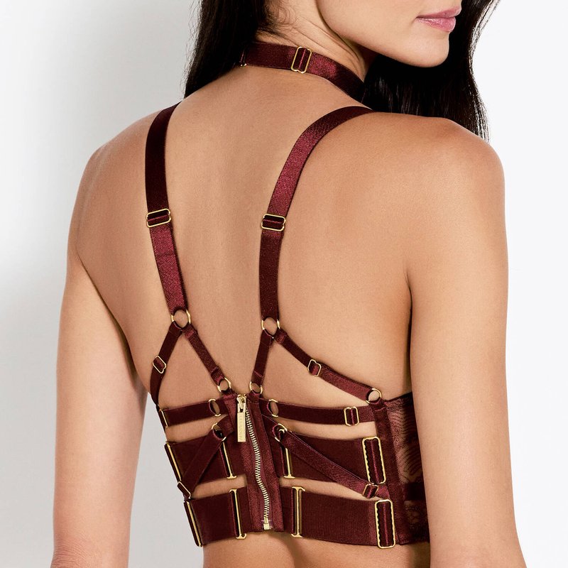 Sutiã Bustier Tierra Morello