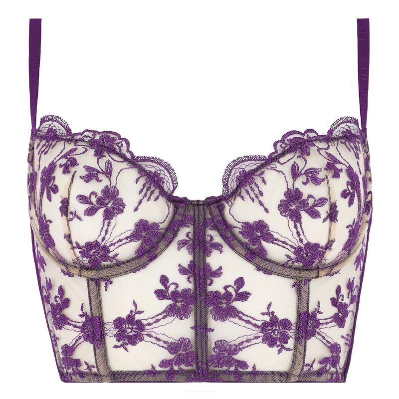 Sutiã Bustier Lavender Field