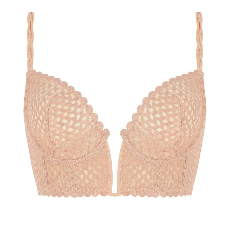 Sutiã Corset de Renda Chanzy Sand
