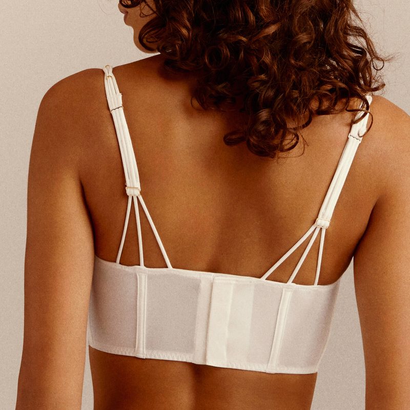 Sutiã Corset de Renda Chanzy Off