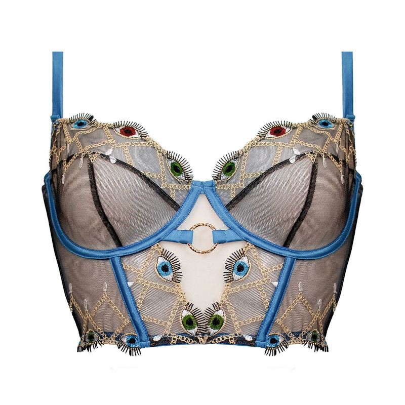 Sutiã Bustier Leonora Ardósia