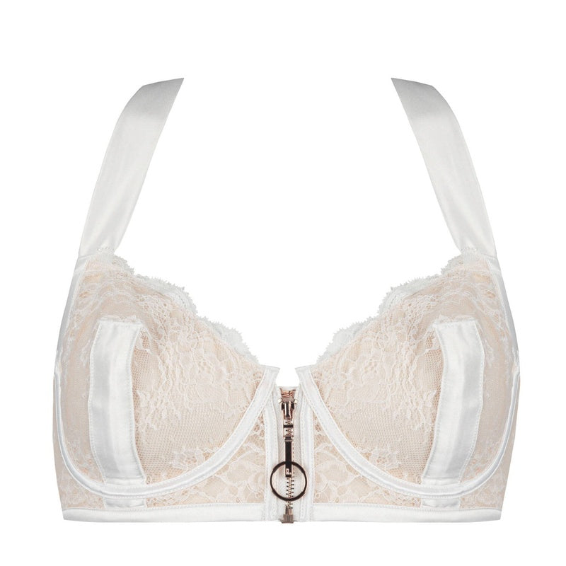 Sutiã Bustier de Renda com abertura frontal Bastille
