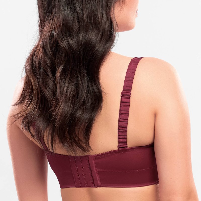 Sutiã Bustier Agathe Amarante