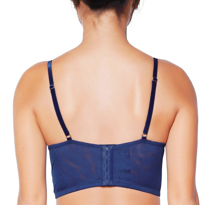 Sutiã Bustier Papillon Marinho