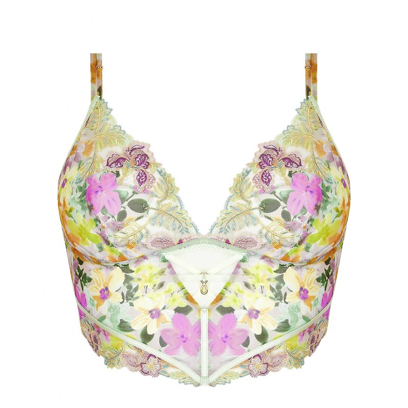 Sutiã Bustier LAmour Au Soleil Soleil En Fleurs