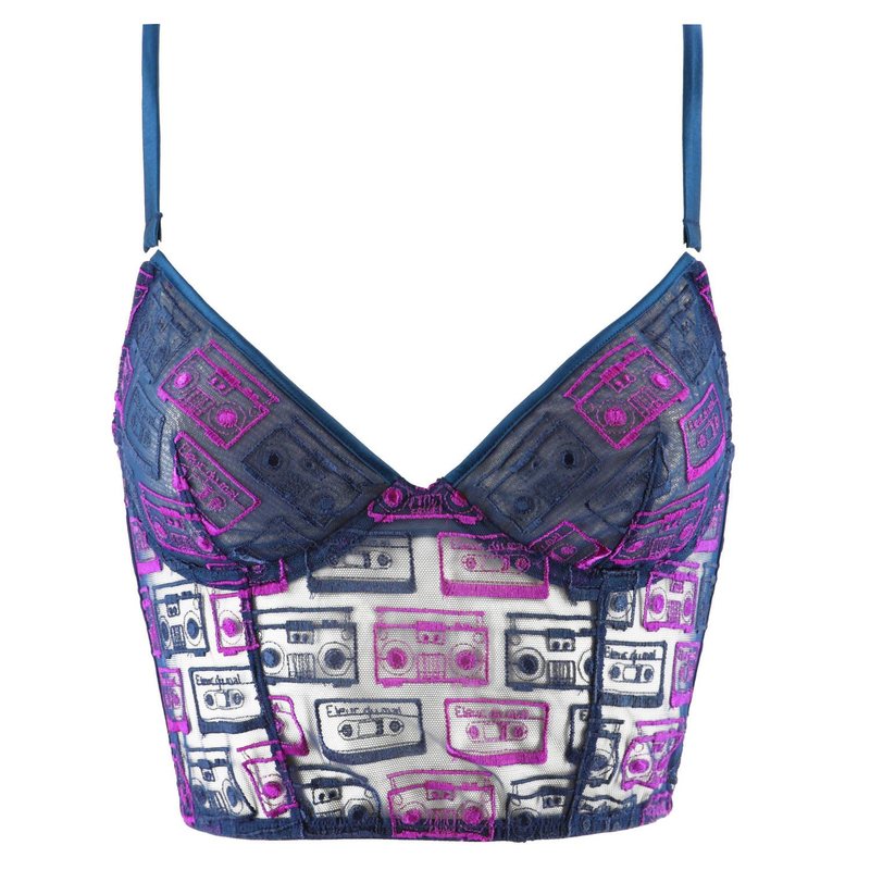 Sutiã Bustier Boombox Noturno