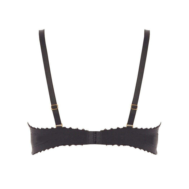 Sutiã Bustier de Seda com abertura frontal Catwalk
