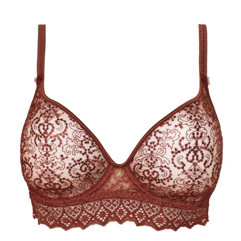 Sutiã Bustier Cassiopée Cuivre Doré